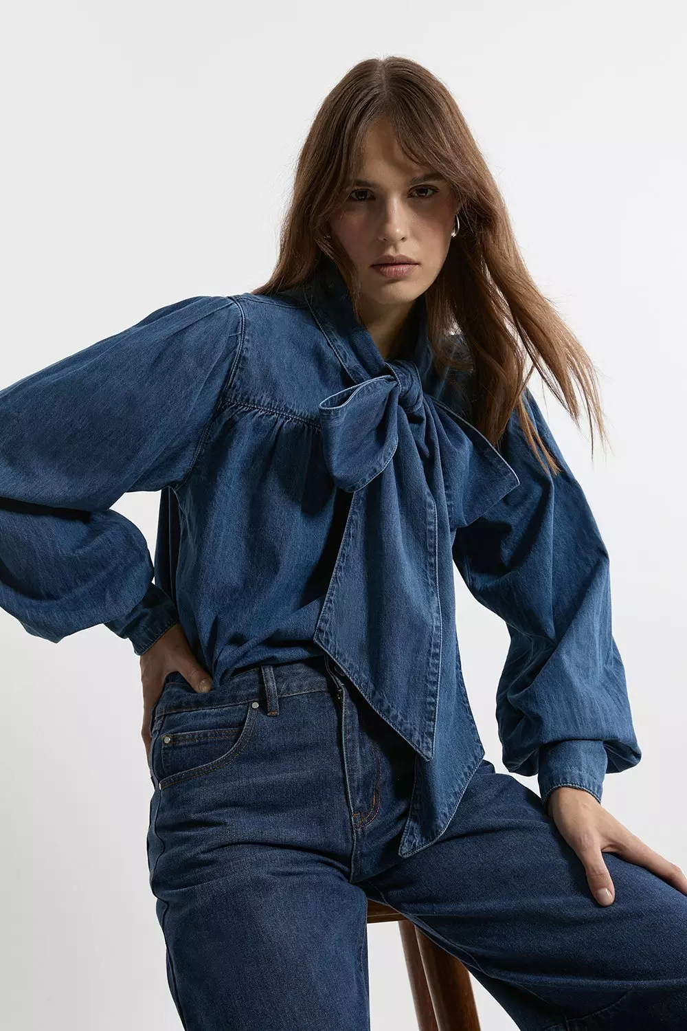 Denim Blouse selling